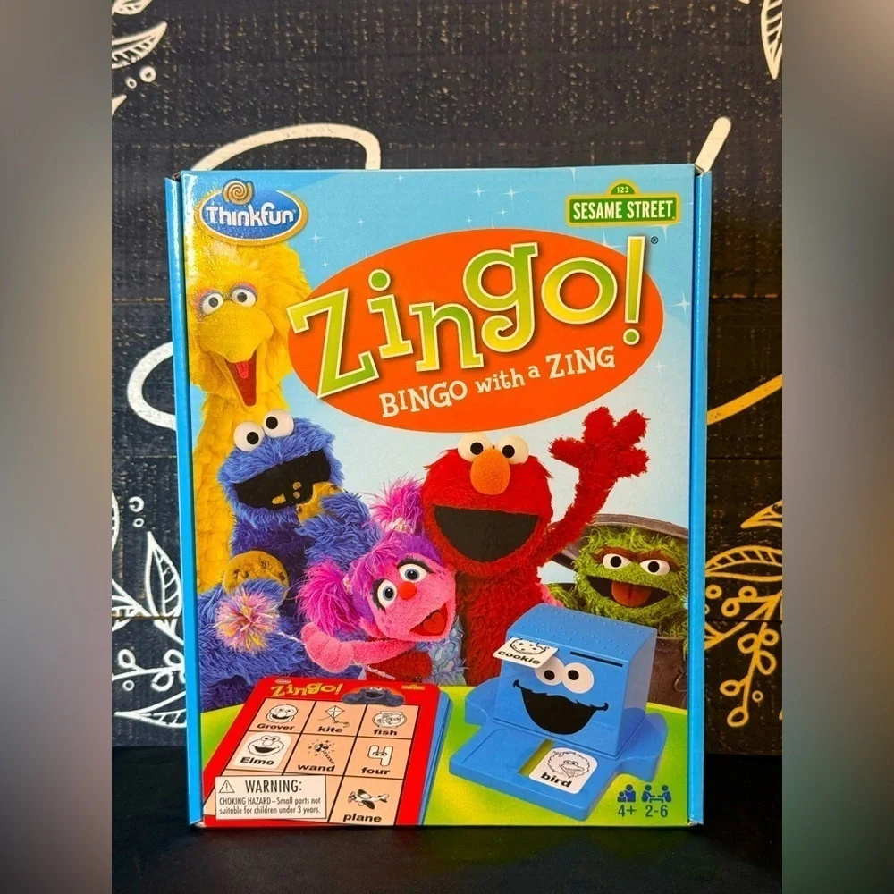 Think! Zingo! Bingo with a Zing - Sesame Street Edition